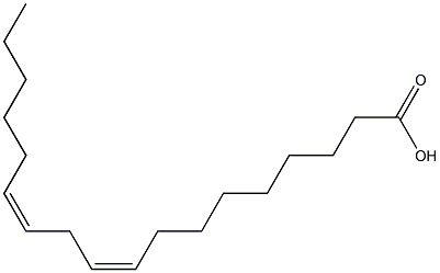 Linoleic Acid (substrate) Struktur