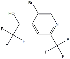 1375303-18-6 1-(5-broMo-2-(trifluoroMethyl)pyridin-4-yl)-2,2,2-trifluoroethanol