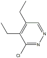 3-chloro-4,5-diethylpyridazine,,结构式
