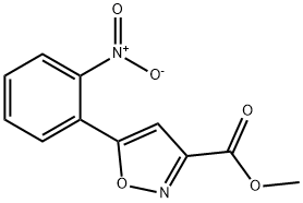 Methyl 5-(2-Nitrophenyl)isoxazole-3-carboxylate Struktur