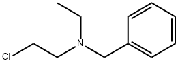 BENZYL(2-CHLOROETHYL)ETHYLAMINE Struktur