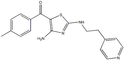 (4-aMino-2-((2-(pyridin-4-yl)ethyl)aMino)thiazol-5-yl)(p-tolyl)Methanone