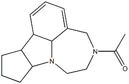 1-(8,9,10,10a-tetrahydro-1H-cyclopenta[b][1,4]diazepino[6,7,1-hi]indol-3(2H,4H,7bH)-yl)ethanone