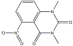 1,3-diMethyl-5-nitroquinazoline-2,4(1H,3H)-dione 结构式