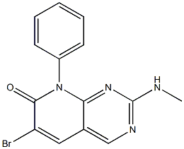  6-broMo-2-(MethylaMino)-8-phenylpyrido[2,3-d]pyriMidin-7(8H)-one