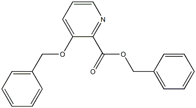 benzyl 3-(benzyloxy)picolinate Structure