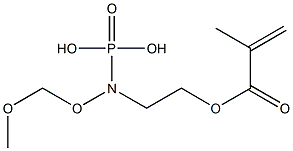 2-(diMethoxyphosphorylaMino)ethyl Methacrylate Struktur