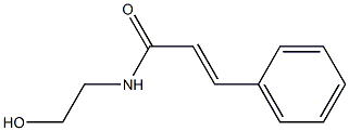 N-(2-hydroxyethyl)cinnaMaMide Struktur