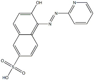 1-(2-pyridylazo)-2-naphthol-6-sulphonic Acid