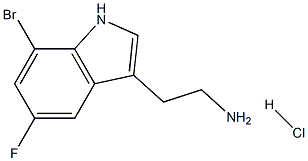 2-(7-BroMo-5-fluoro-1H-indol-3-yl)-ethylaMine hydrochloride