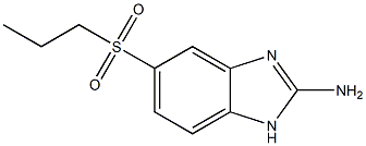5-(Propylsulphonyl)-1H-benziMidazol-2-aMine Struktur
