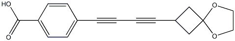 4-[4-(5,8-Dioxa-spiro[3.4]oct-2-yl)-buta-1,3-diynyl]-benzoic acid