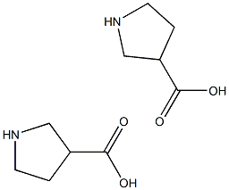 DL-pyrrolidine-3-carboxylic acid DL-pyrrolidine-3-carboxylic acid Structure
