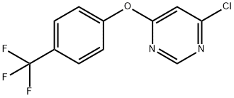 4-(4-(trifluoroMethyl)phenoxy)-6-chloropyriMidine|