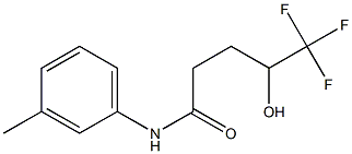 5,5,5-Trifluoro-4-hydroxy-N-M-tolylpentanaMide