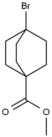 Methyl 4-broMobicyclo[2.2.2]octane-1-carboxylate Structure