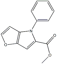  Methyl 4-phenyl-4H-furo[3,2-b]pyrrole-5-carboxylate