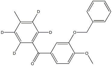 (3-Benzyloxy-4-Methoxyphenyl)(4-Methylphenyl)-Methanone-d4