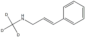 (E)-N-(Methyl-d3)-3-phenyl-2-propen-1-aMine Structure