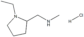 1-Ethyl-N-Methyl-2-pyrrolidineMethanaMine Hydrochloride Structure