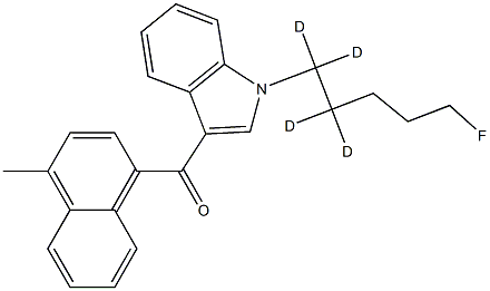 [1-(5-Fluoropentyl-d4)-1H-indol-3-yl](4-Methyl-1-naphthalenyl)Methanone|[1-(5-Fluoropentyl-d4)-1H-indol-3-yl](4-Methyl-1-naphthalenyl)Methanone