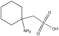 (1-aMino-1-cyclohexane)Methanesulfonic acid,,结构式