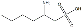 2-aMinohexanesulfonic acid Structure