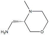 (S)-4-Methyl-3-(aMinoMethyl)Morpholine Struktur