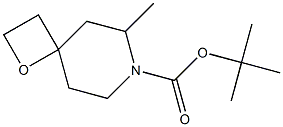 tert-butyl 6-Methyl-1-oxa-7-azaspiro[3.5]nonane-7-carboxylate Structure