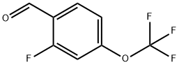 2-氟-4-(三氟甲氧基)苯甲醛,1227628-83-2,结构式