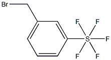 3-(Pentafluorothio)benzyl broMide, 97% Structure