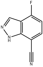 4-Fluoro-1H-indazole-7-carbonitrile