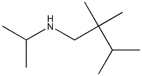 N-isopropyl-2,2,3-triMethylbutan-1-aMine Structure