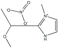 1-乙基甲基醚-3-甲基咪唑硝酸盐, , 结构式