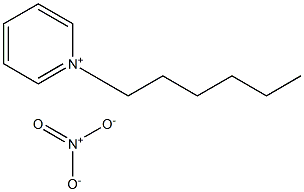 N-己基吡啶硝酸盐,,结构式