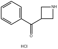 3-苯甲酰基氮杂环丁烷(盐酸盐), 1425334-92-4, 结构式
