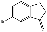 5-溴苯并[B]噻吩-3(2H)-酮 结构式