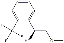 (S)-2-Methoxy-1-(2-(trifluoroMethyl)phenyl)ethanol,,结构式