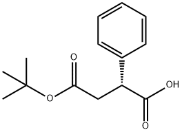 (R)-4-(叔丁氧基)-4-氧代-2-苯基丁酸 结构式