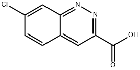 7-CHLOROCINNOLINE-3-CARBOXYLIC ACID Structure