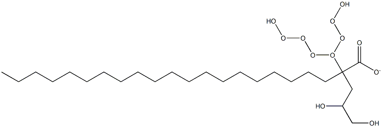 OCTOXYGLYCERYLBEHENATE Structure