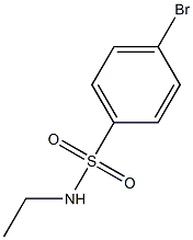 4-溴-N-乙基苯磺酰胺,97%,,结构式