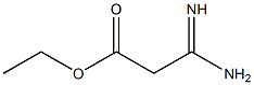 ethyl3-amino-3-iminopropanoate Structure