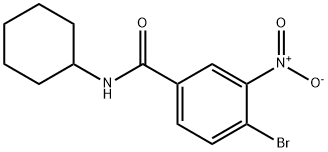 849537-85-5 4-Bromo-N-cyclohexyl-3-nitrobenzamide