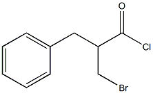 2-benzyl-3-broMopropanoyl chloride 结构式