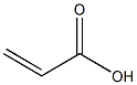 Acrylic Acid 80% Aqueous 化学構造式