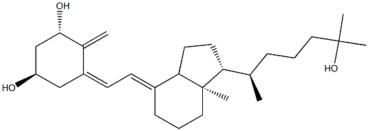 Calcitriol Solution (5 mL) (COLD SHIPMENT REQUIRED) Structure
