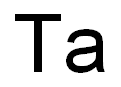 Tantalum (Ta) Standard Solution 结构式