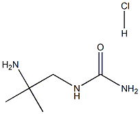 (2-AMino-2-Methylpropyl)urea HCl,,结构式
