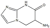 6-AMino-5,6-dihydroiMidazo[1,2-a]pyriMidin-7(8H)-one 结构式